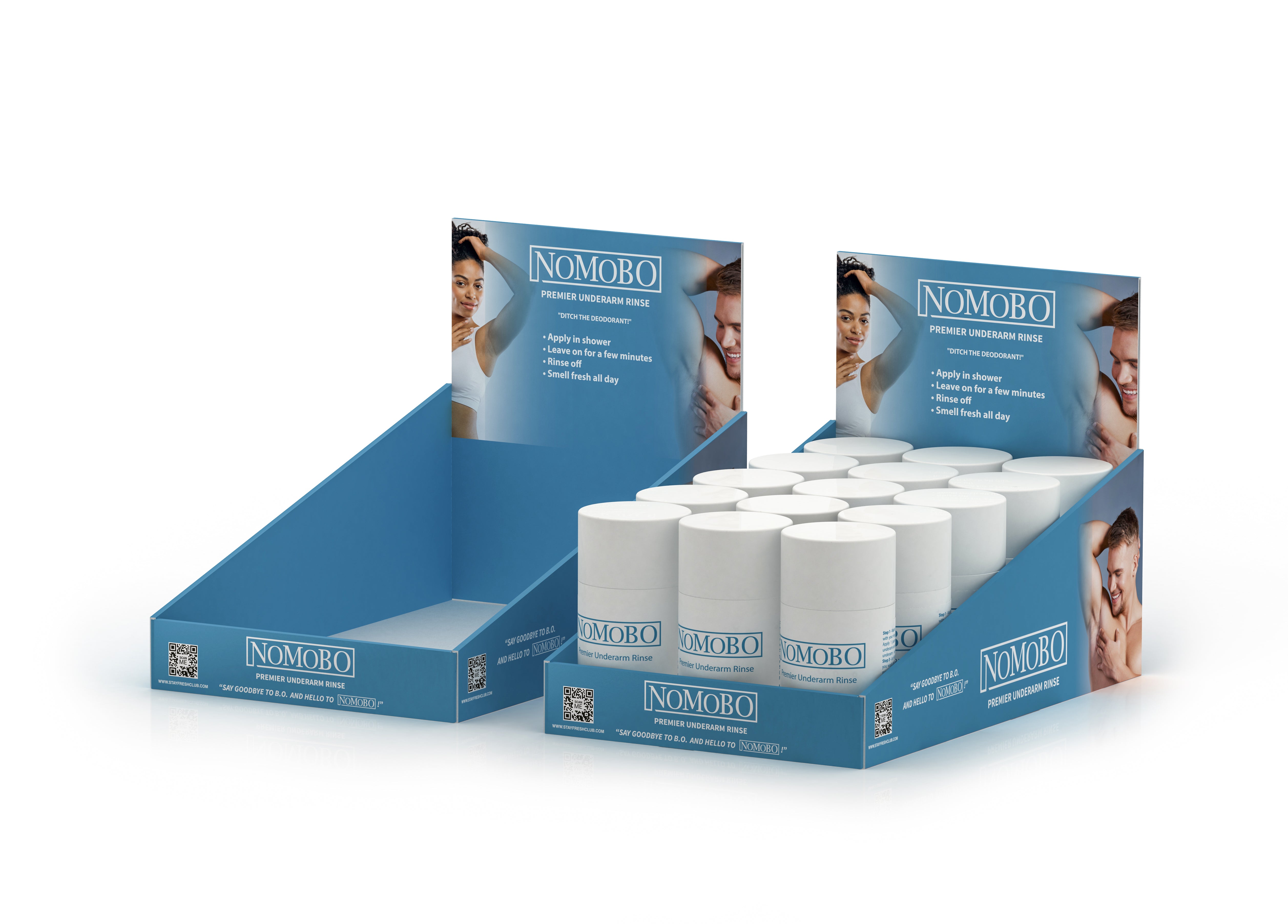 NOMOBO Premier Underarm Rinse (15 Units Per Case)